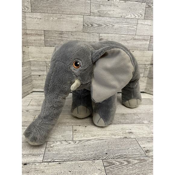 Kohls Cares Nancy Tillman Elephant Plush You're Here For A Reason 13" Gray Soft - Picture 1 of 7